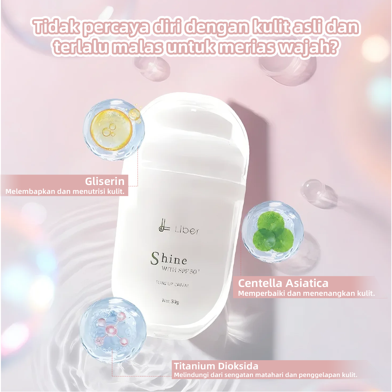Liber Shine. Tone up Cream