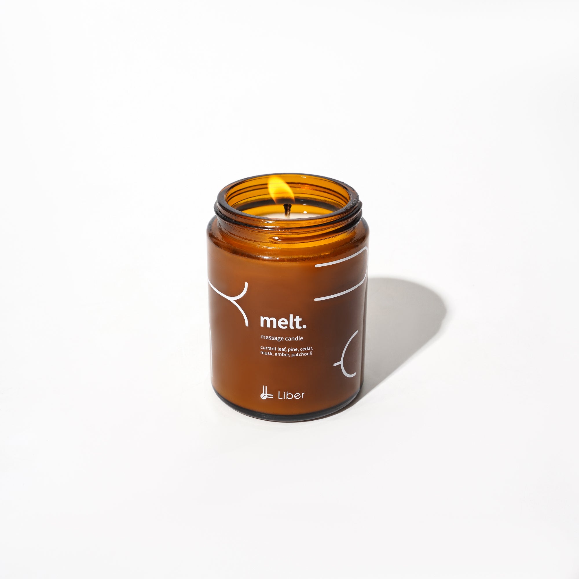 Liber melt. massage candle 120g
