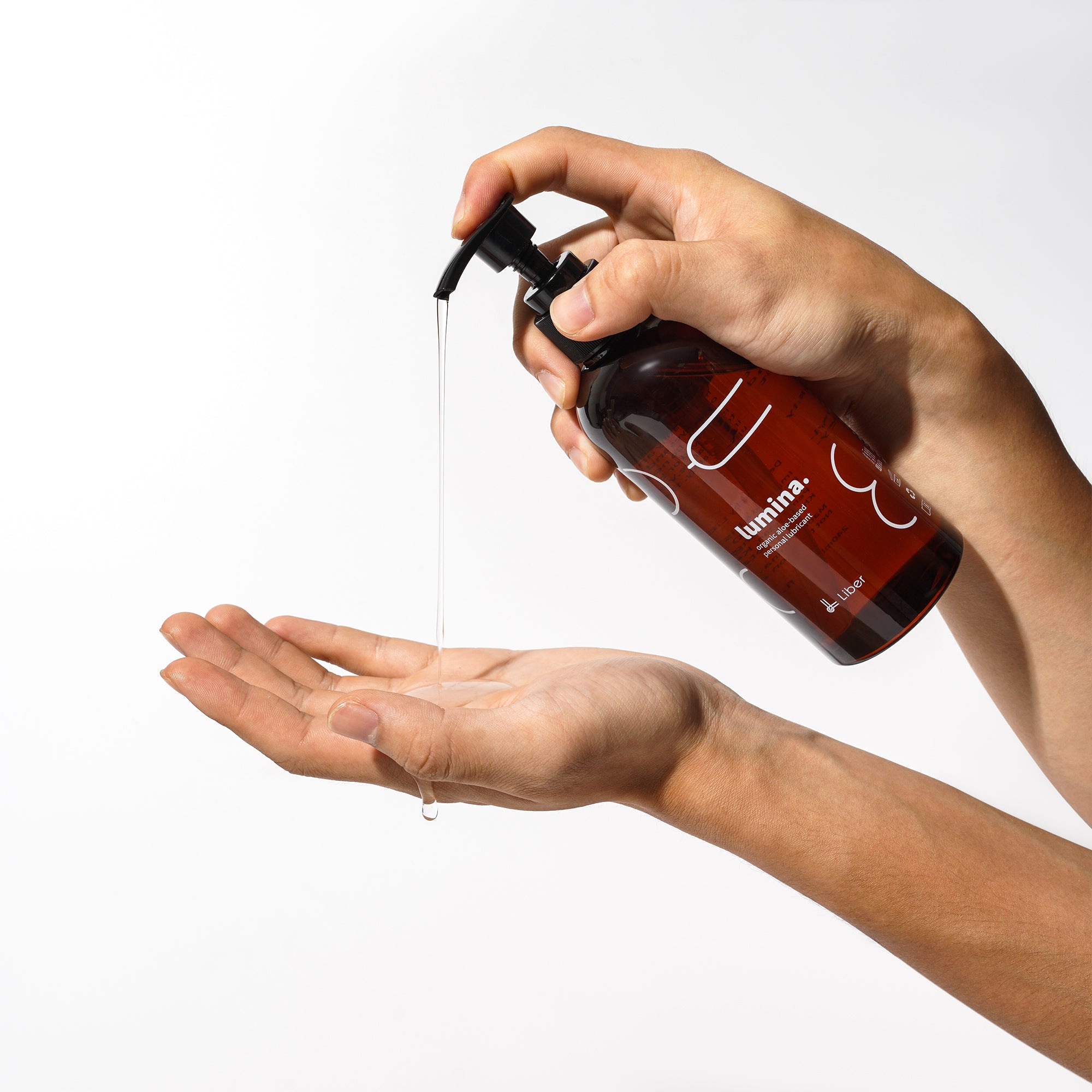 Liber lumina. pelumas pribadi berbahan dasar lidah buaya organik 240ml