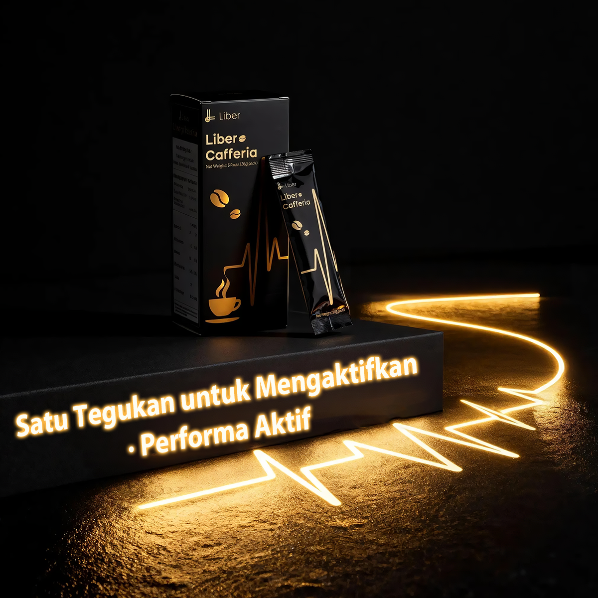 Liber Cafferia Men Energy Coffee｜Instant Coffee