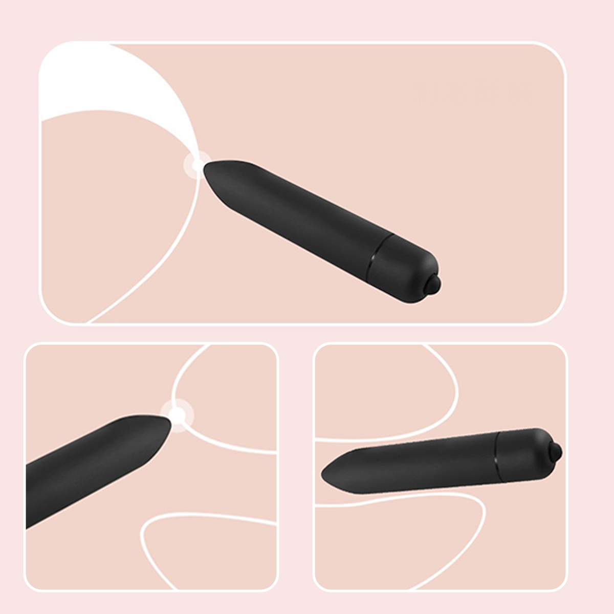 Therapeutic Massager Peluru Getaran Wanita