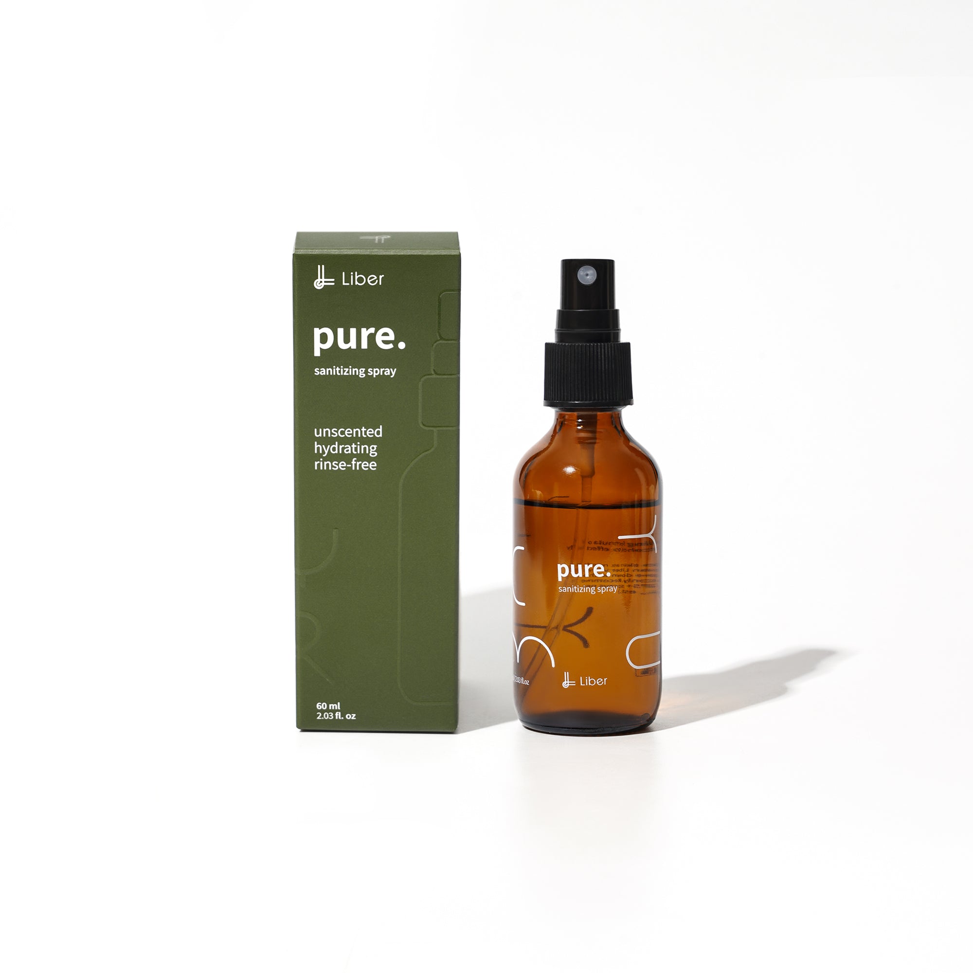 Liber pure. sanitizing spray