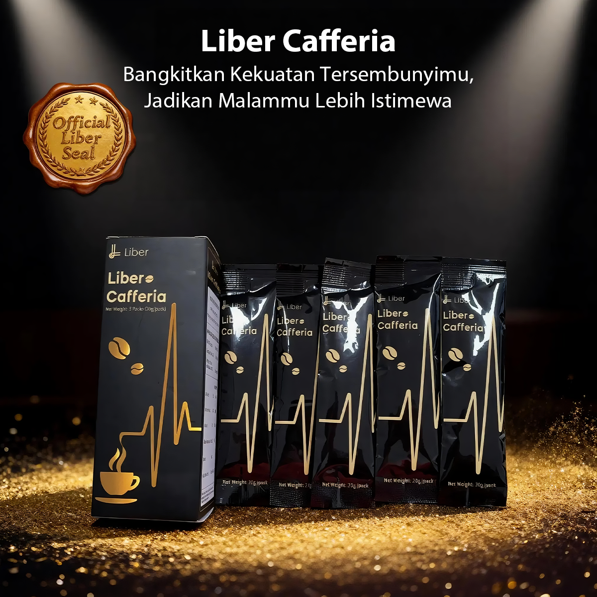 Liber Cafferia Men Energy Coffee｜Instant Coffee