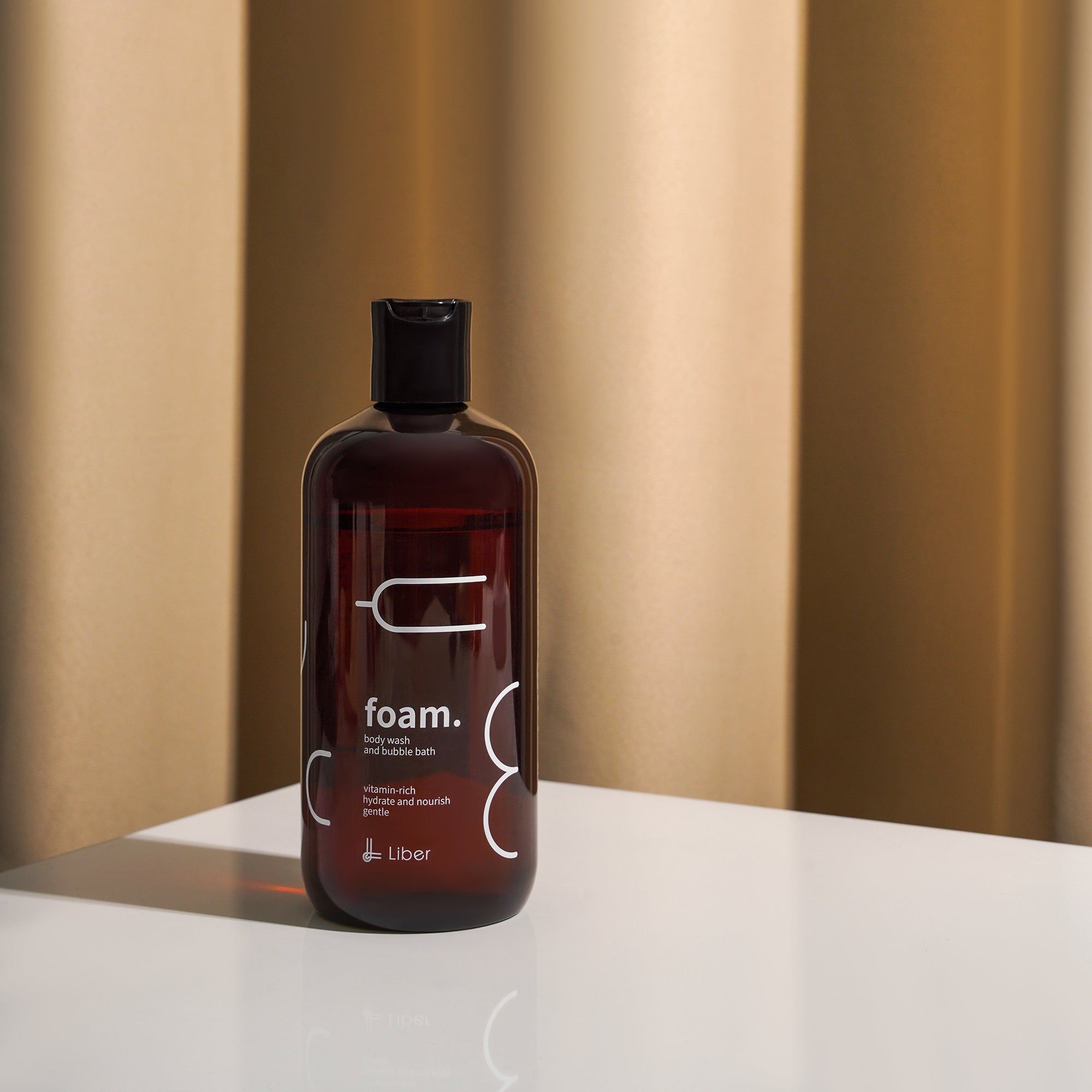 LIBER foam. Body Wash and Bubble Bath
