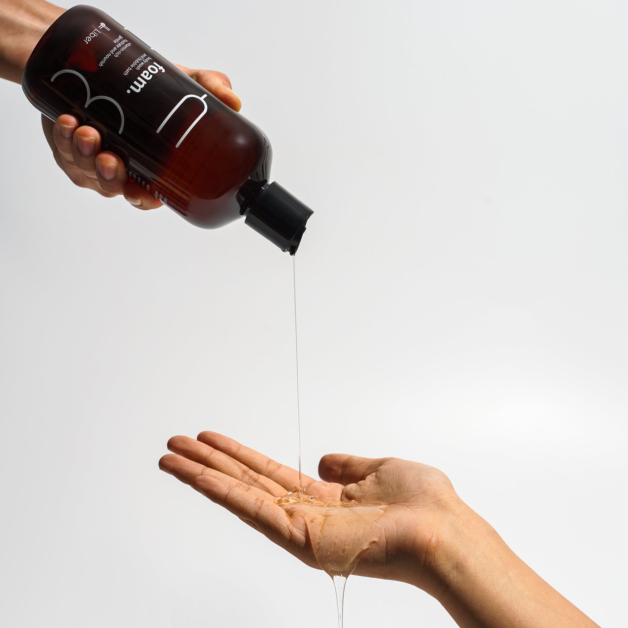 LIBER foam. Body Wash and Bubble Bath