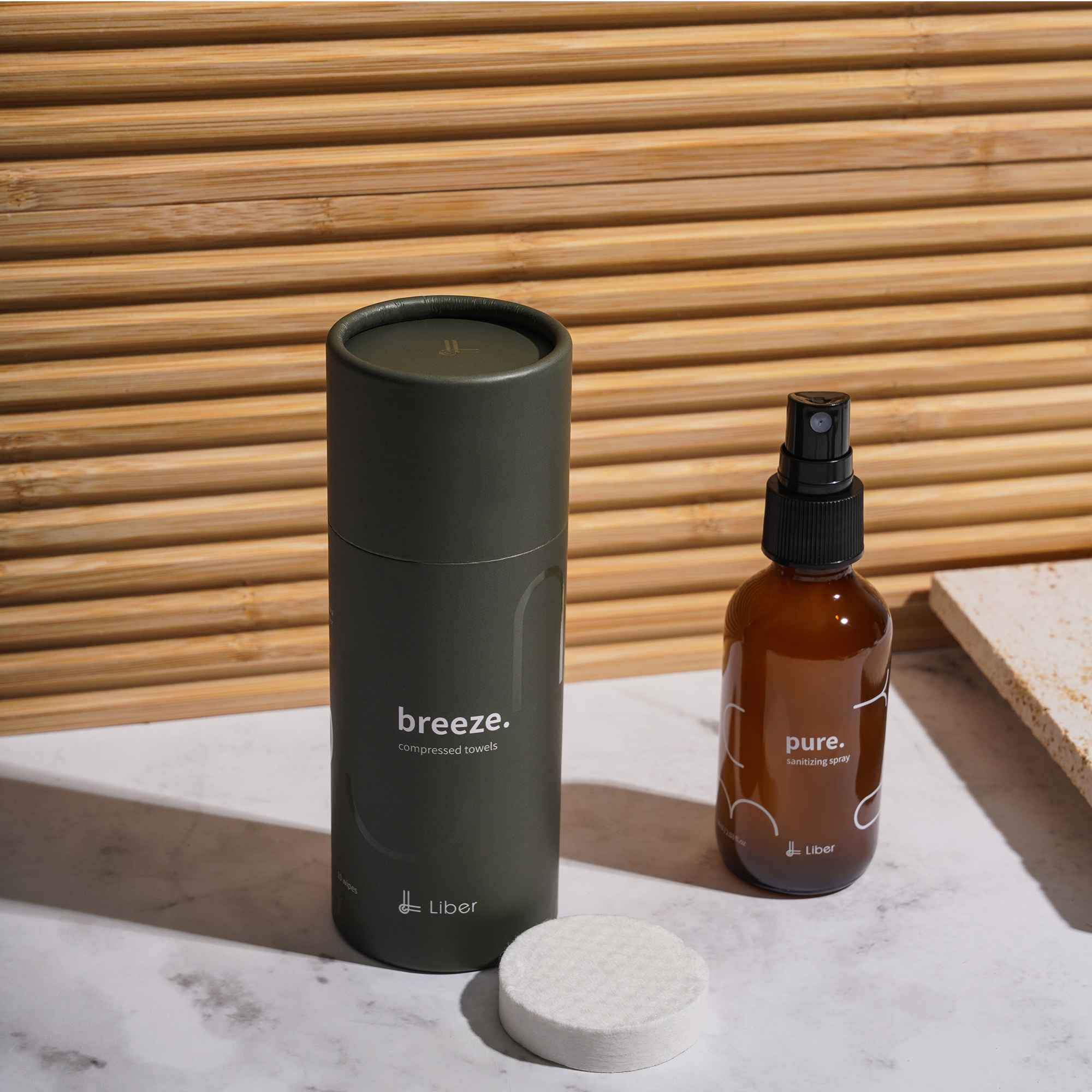 Liber pure. sanitizing spray