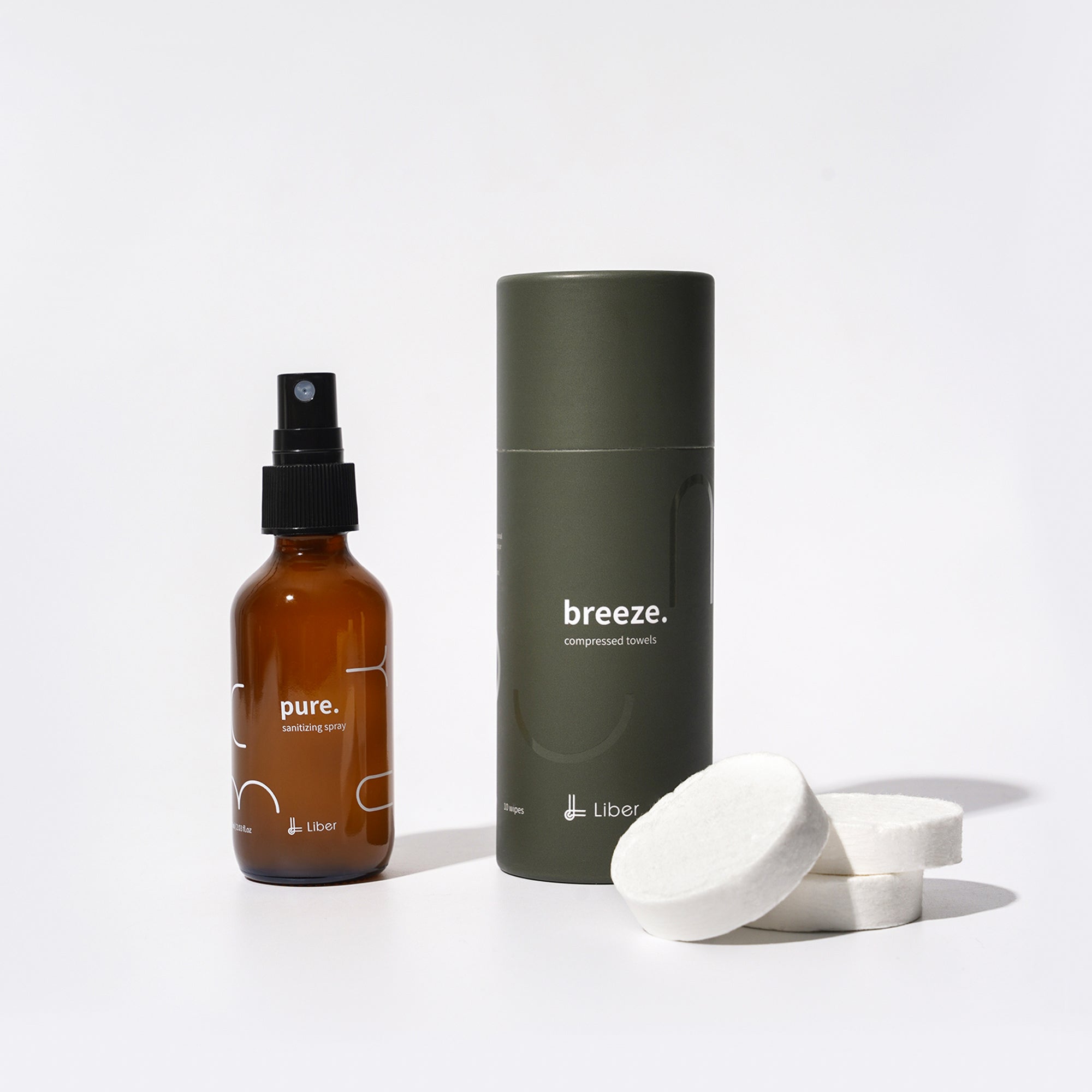 Liber pure. sanitizing spray