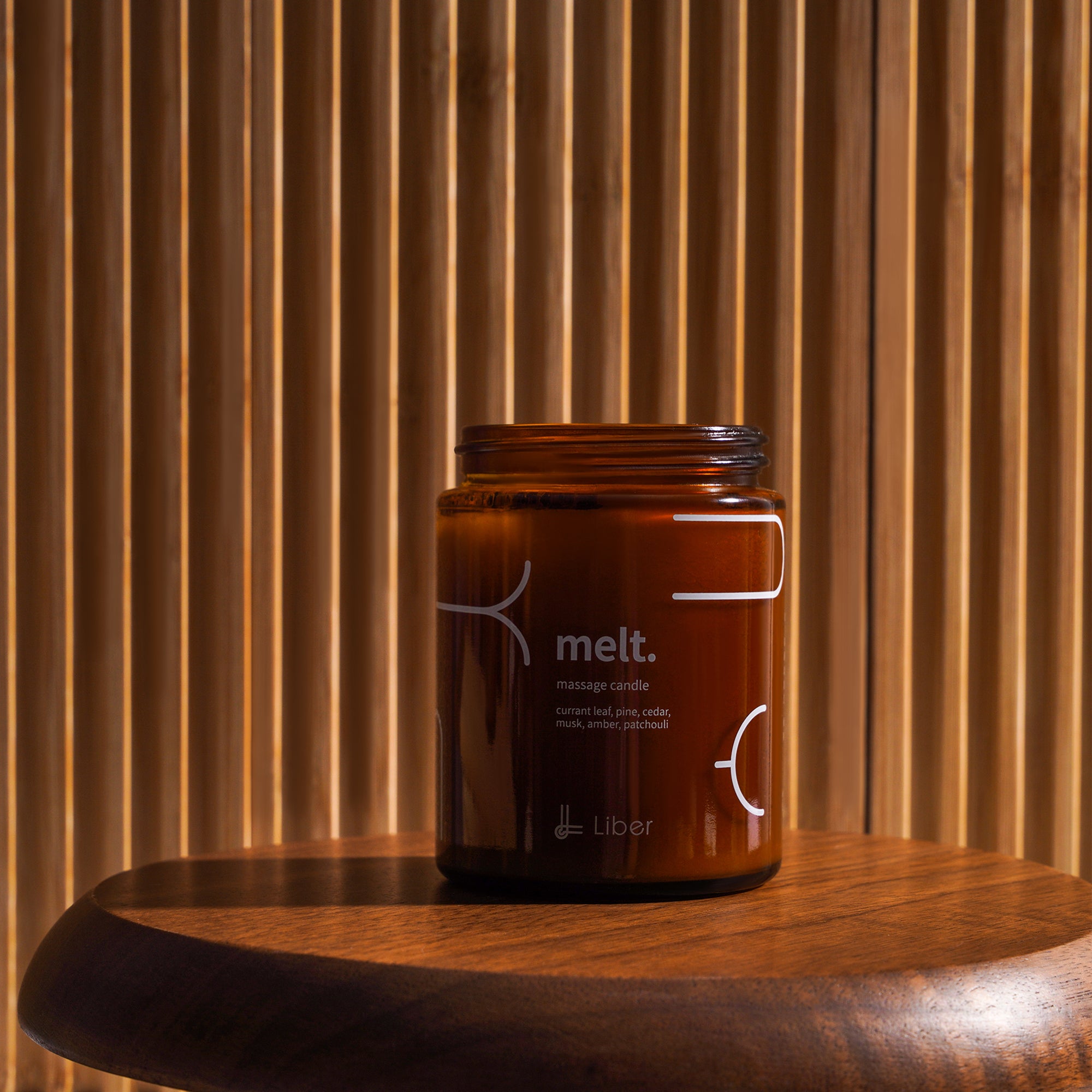 Liber melt. massage candle 120g