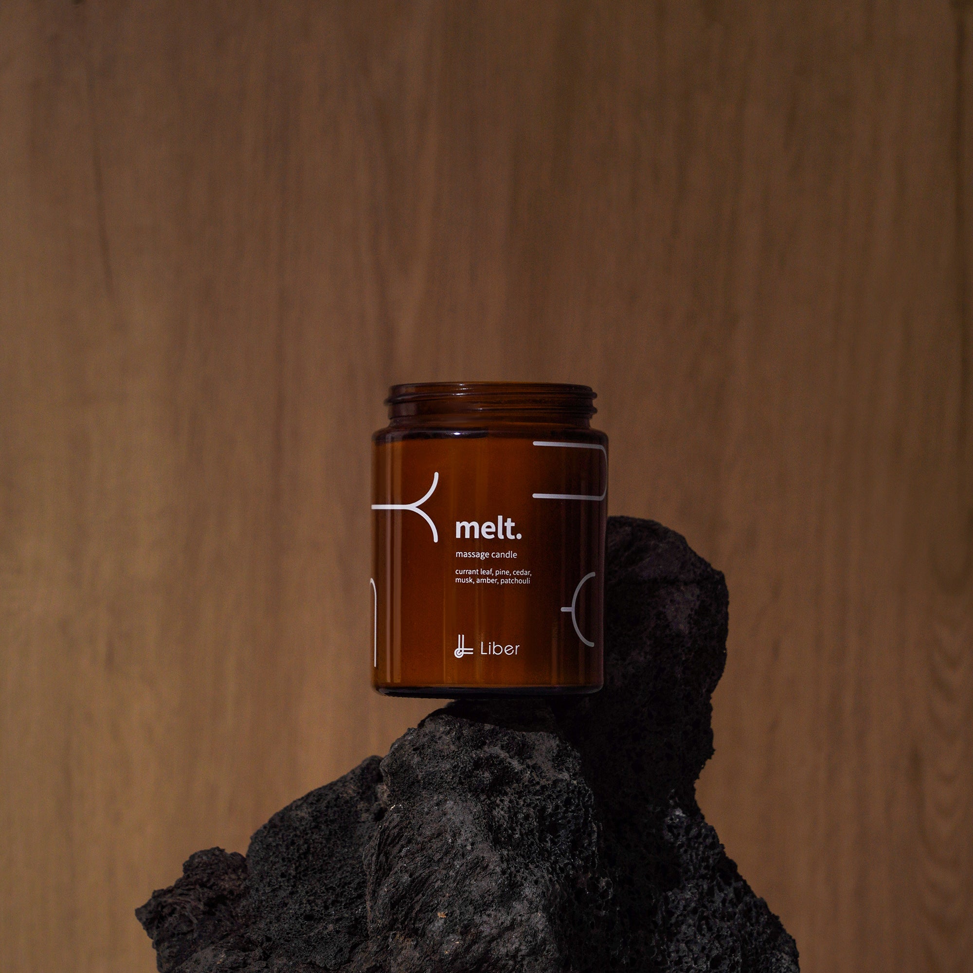 Liber melt. massage candle 120g