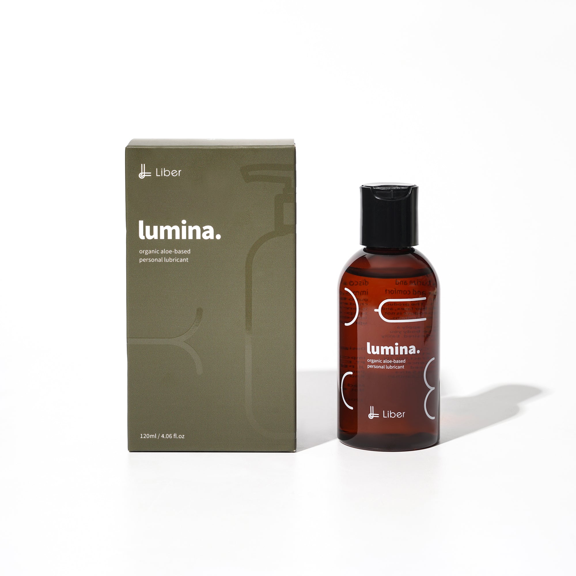 Liber lumina. organic aloe-based personal lubricant 120ml