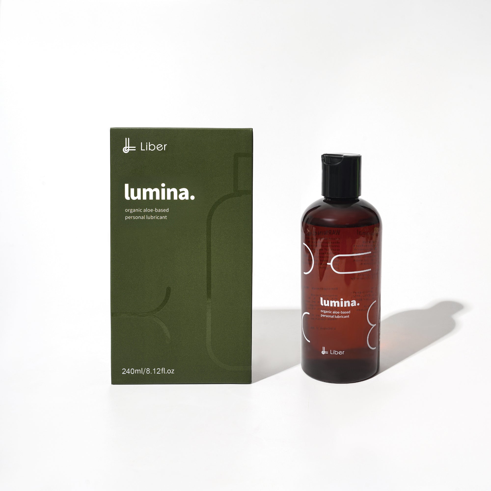 Liber lumina. pelumas pribadi berbahan dasar lidah buaya organik 240ml