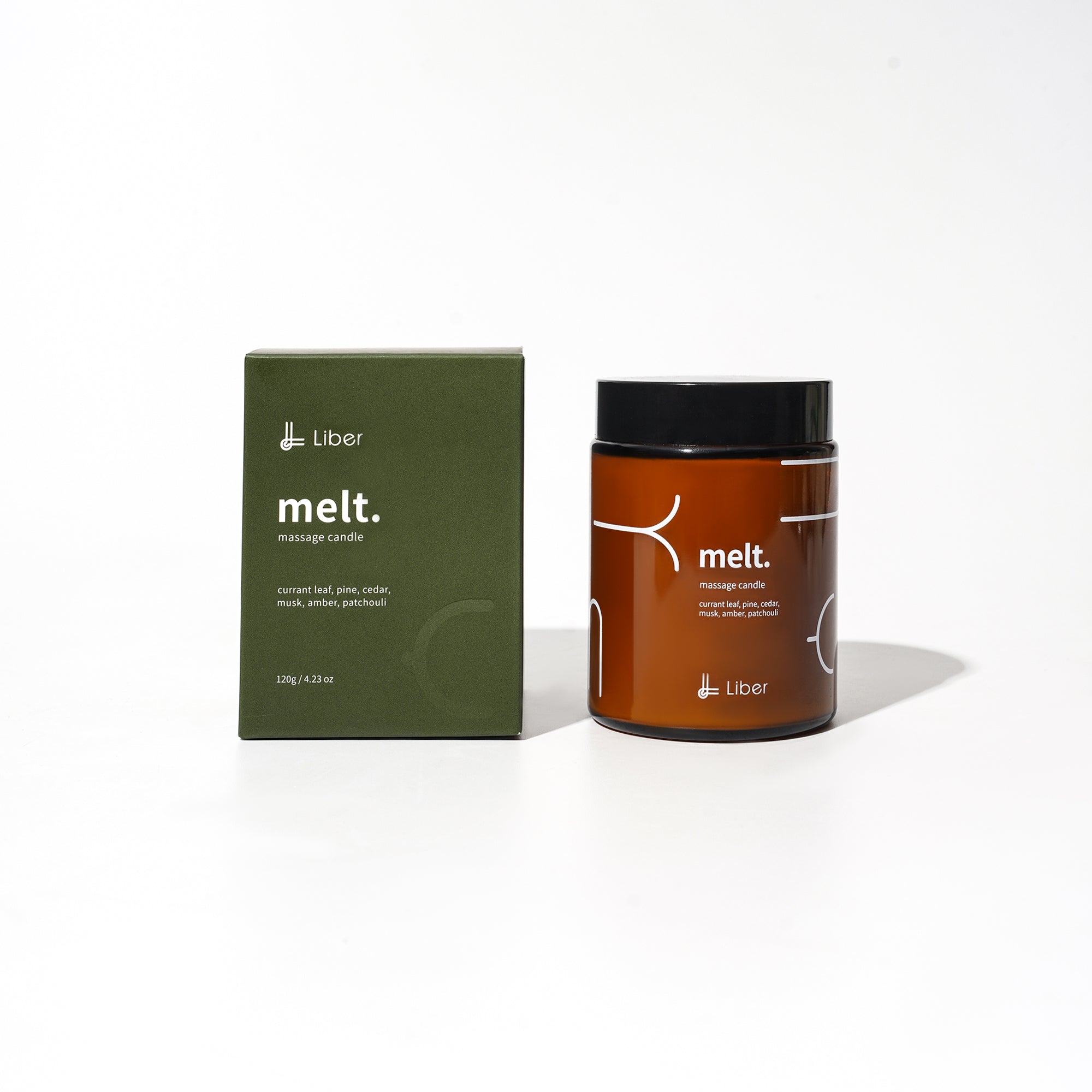 Liber melt. massage candle 120g